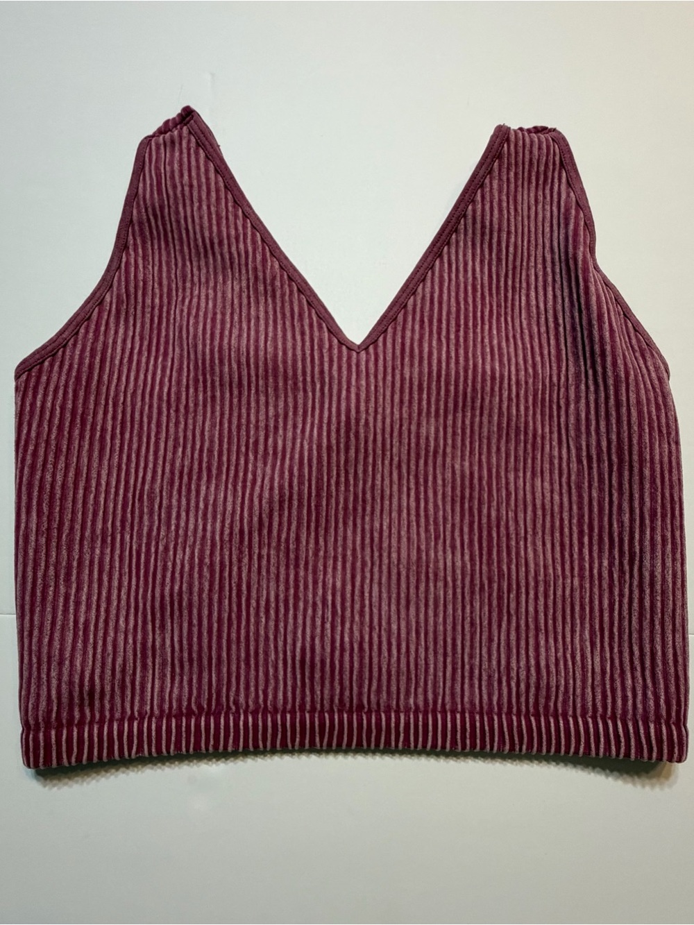 90 Degree by Reflex Stonewash Seamless Alamo Bra Crop Tank Medium
